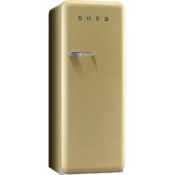 Smeg FAB28QP1 60cm 'Retro Style' Fridge and Ice Box in Cream with Right Hand Hinge